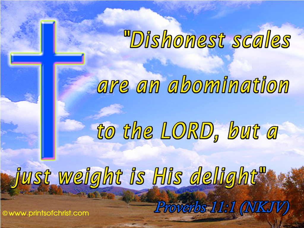 Dishonesty Proverb