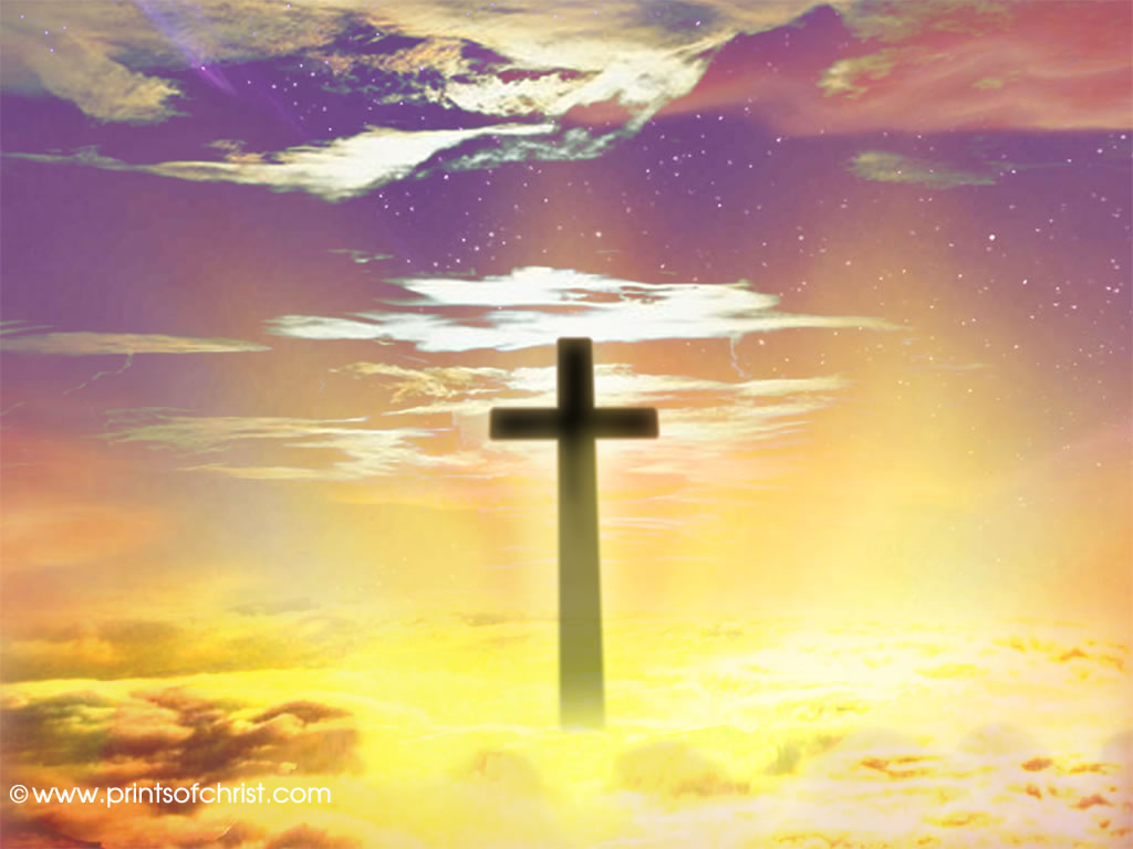 crucifix in sky image