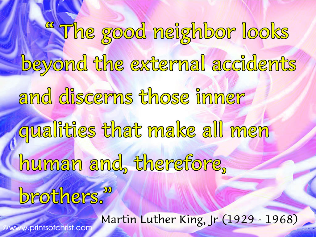 Dr King on the good neighboor Wallpaper