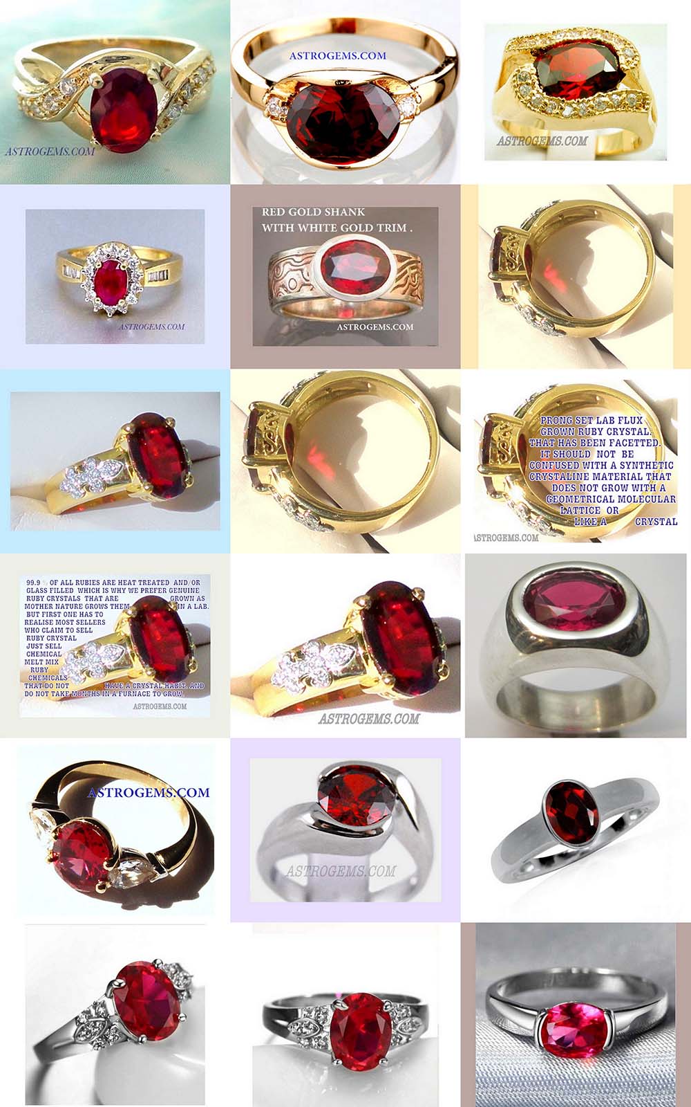 Astrogems can make custom ayurvedic Ruby rings.