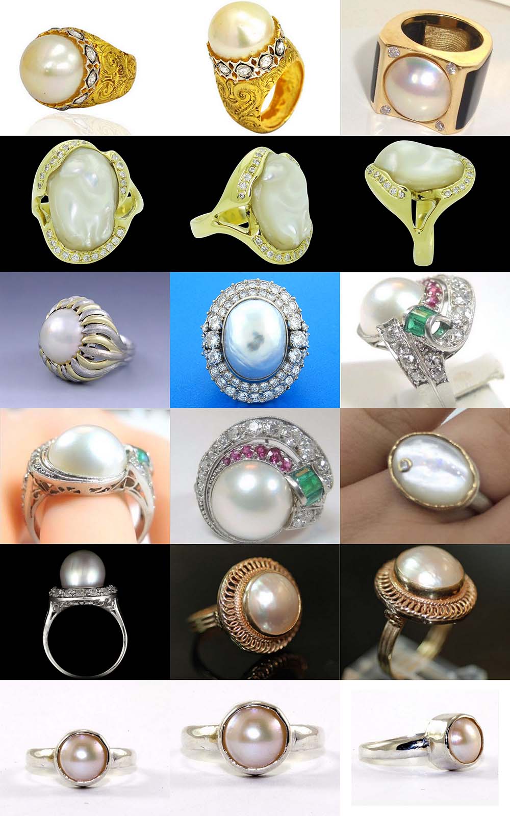 Astrogems can make ayurvedic astrological pearl rings in any style.