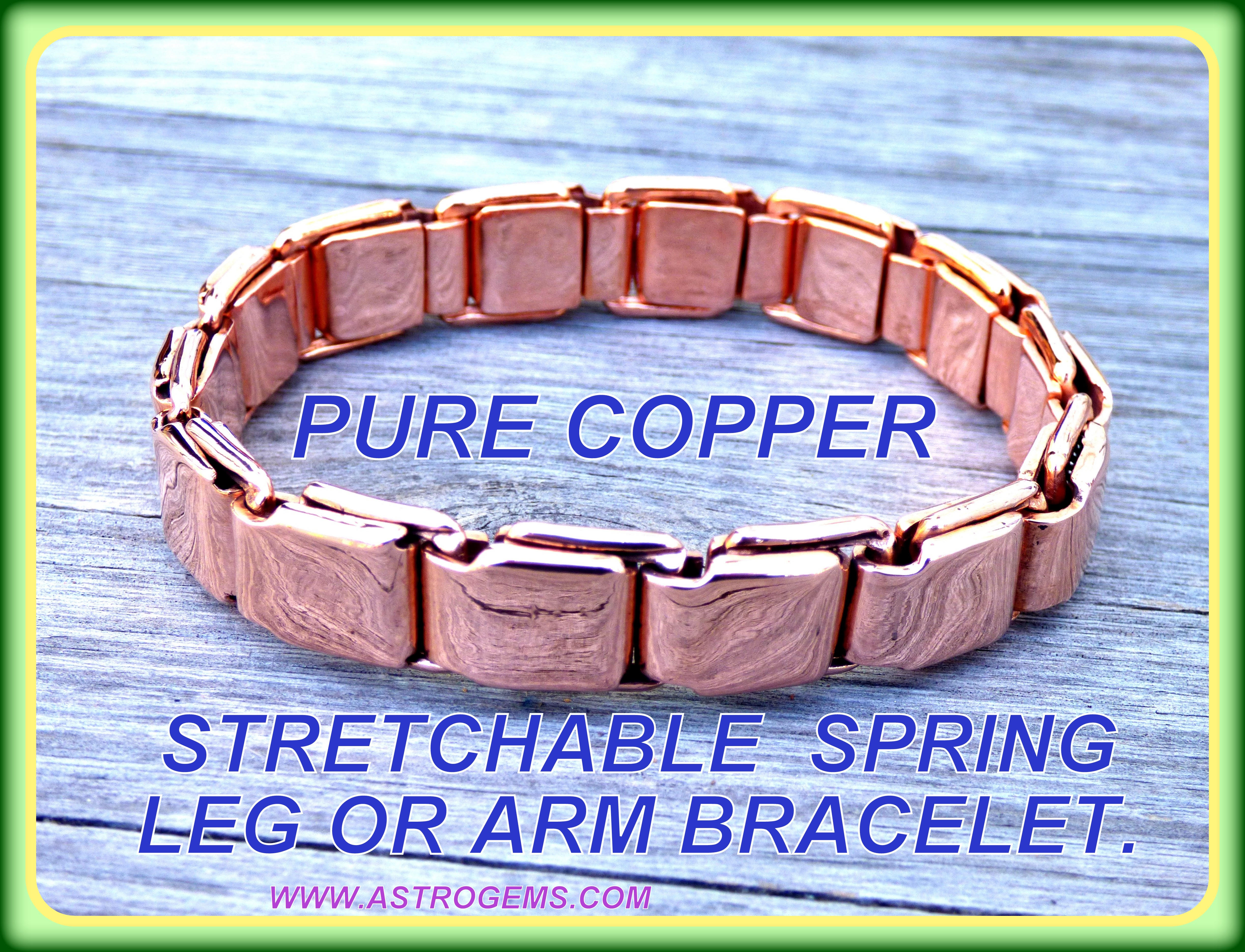 copper spring bangle